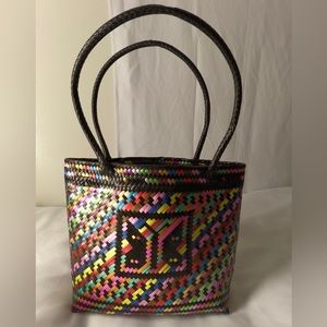 Oaxacan Handwoven Tote Bag Purse